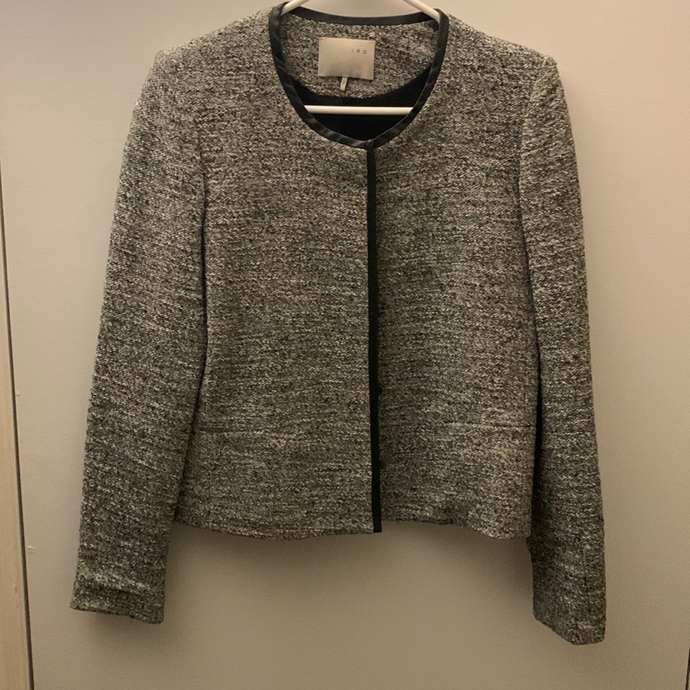 IRO tailored cropped business professional jacket
